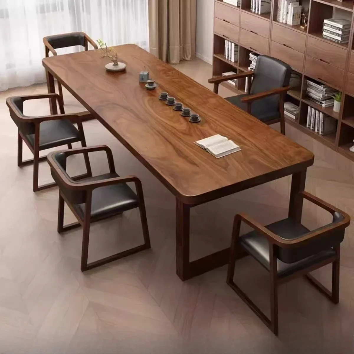 Waterproof Nordic Dining Table Italian Japanese Storage Lslands Dining Table Modern Beach Hotel Wood Muebles Kitchen Furniture