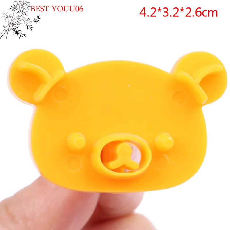 Hot 3Pcs/Set Cute Bear Sandwich Mold Bread Cake Biscuit Embossing Device Crust Cookie Cutter Baking Pastry Tools
