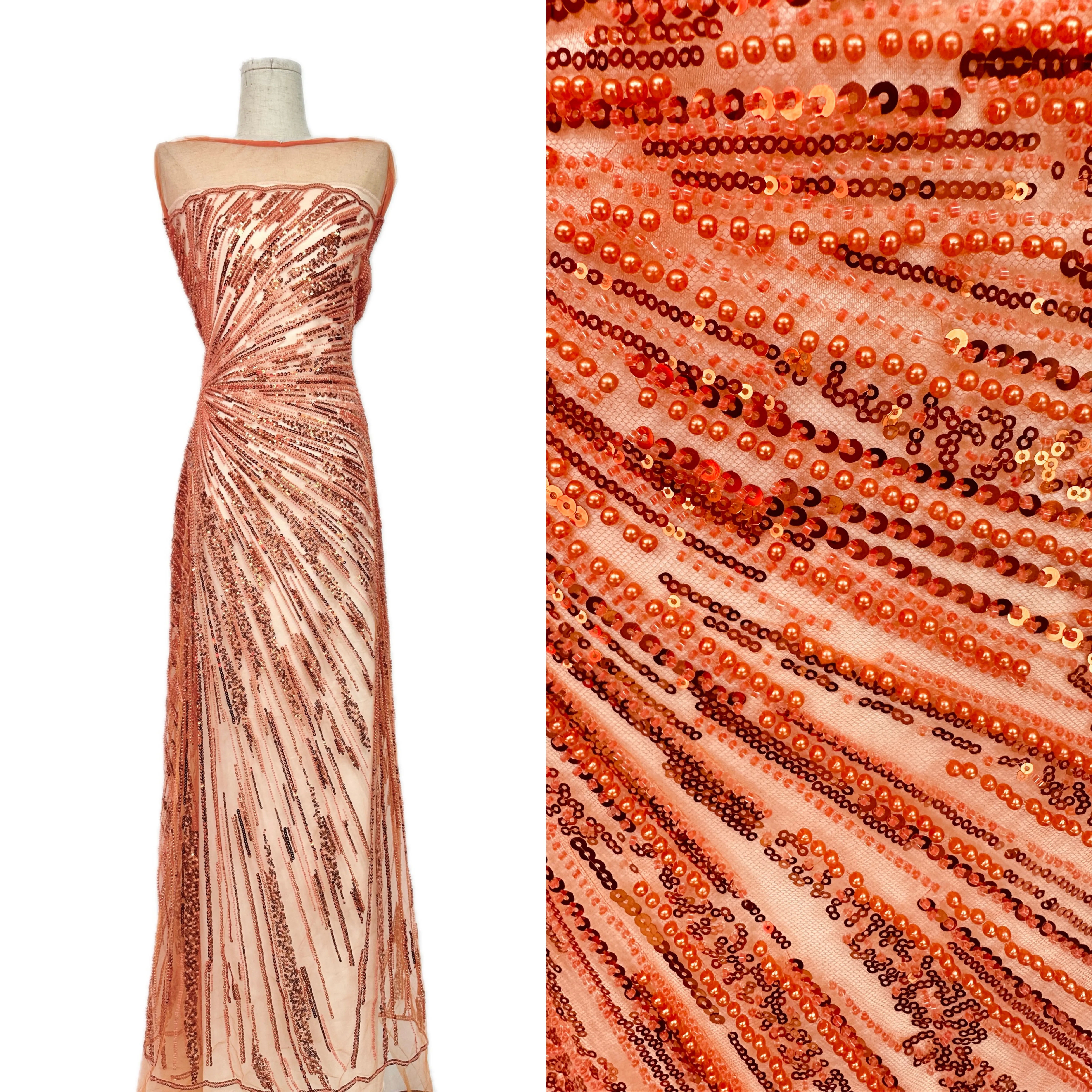 

Африканская французская кружевная ткань с блестками, тюль, бусины, сетчатое кружево для свадебной вечеринки, швейный материал, европейская вышивка 2026