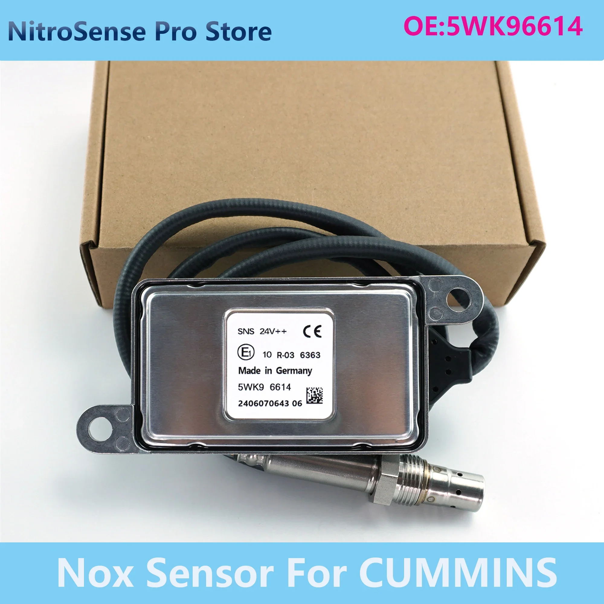 

High Quality New 5WK9 6614 5WK96614 Nitrogen Oxide Sensor for CUMMINS