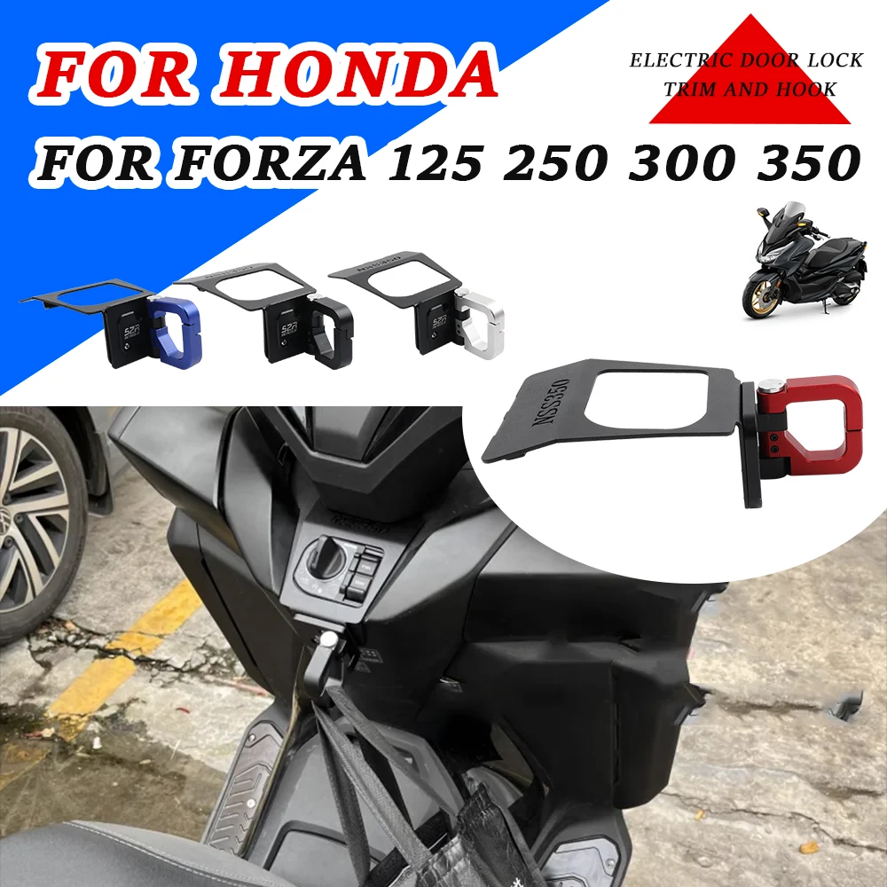 

Motorcycle Luggage Bag Hook Claws Hanger Crotchet Grip For Honda Forza125 Forza250 Forza 125 NSS 250 300 350 Forza300 Forza350