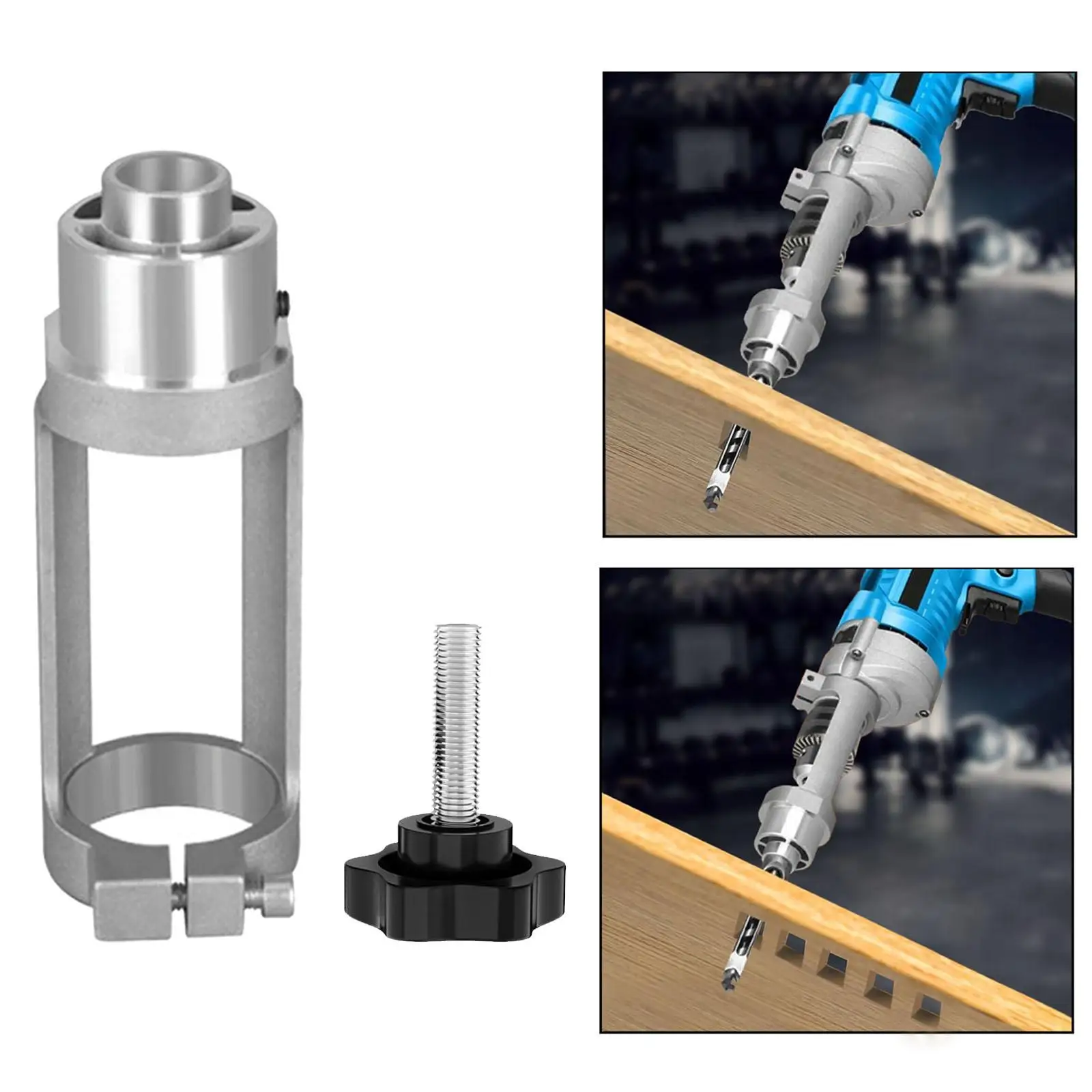 

Square Hole Drill Bit Adapter Attachment for Sturdy Professional