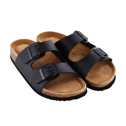 SUFU New Leather Birkenstocks infradito in sughero per le donne coppia Vintage Summer Wear Muller pantofole moda Casual sandali da spiaggia