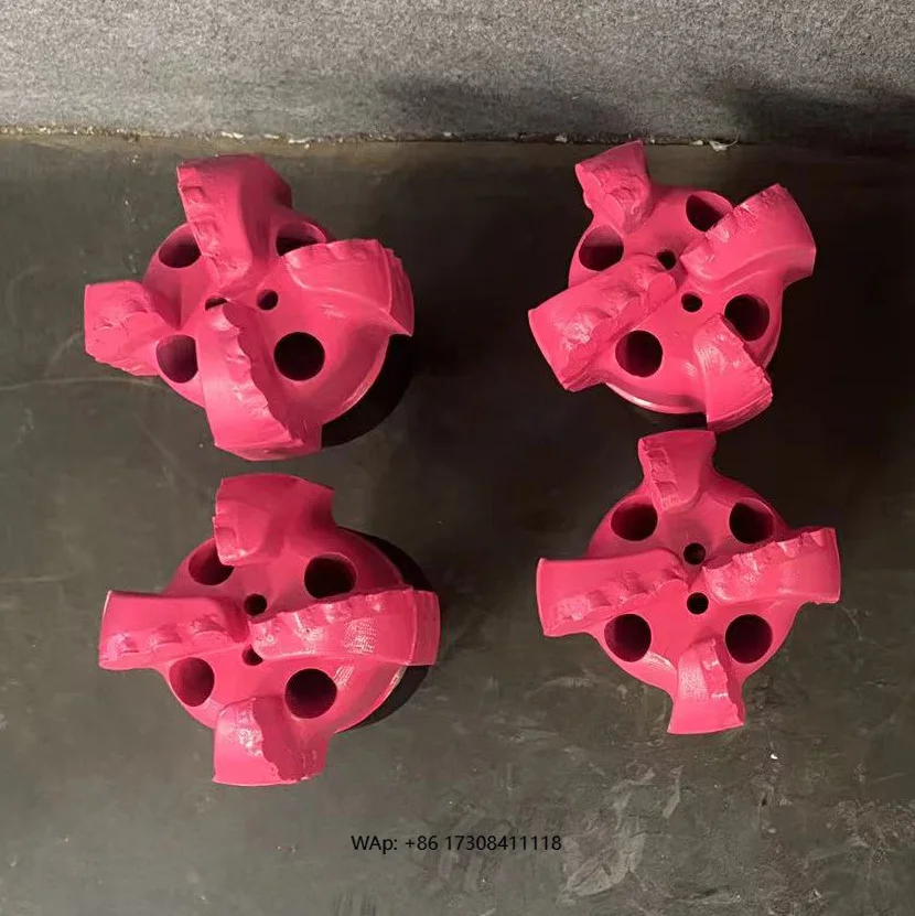 

3 Blades 4 Blades 5 Blades Non Core Reinforced Pdc Bit for Water Well Drilling Micropile Drilling