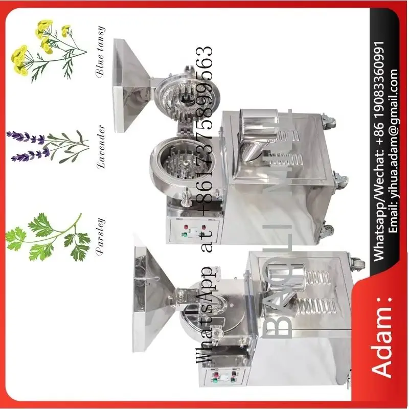 Moringa Leaf Pulverizer for Herbal Tea