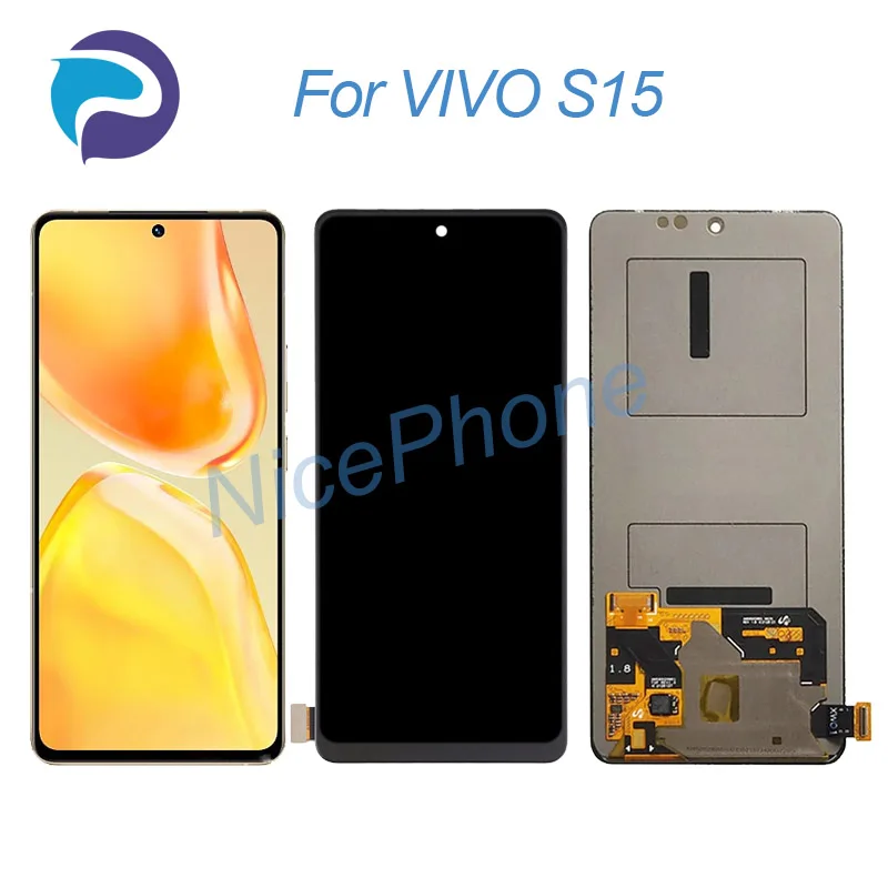 for VIVO S15 LCD Screen + Touch Digitizer Display 2400*1080 V2203A For VIVO S15 LCD Screen Display