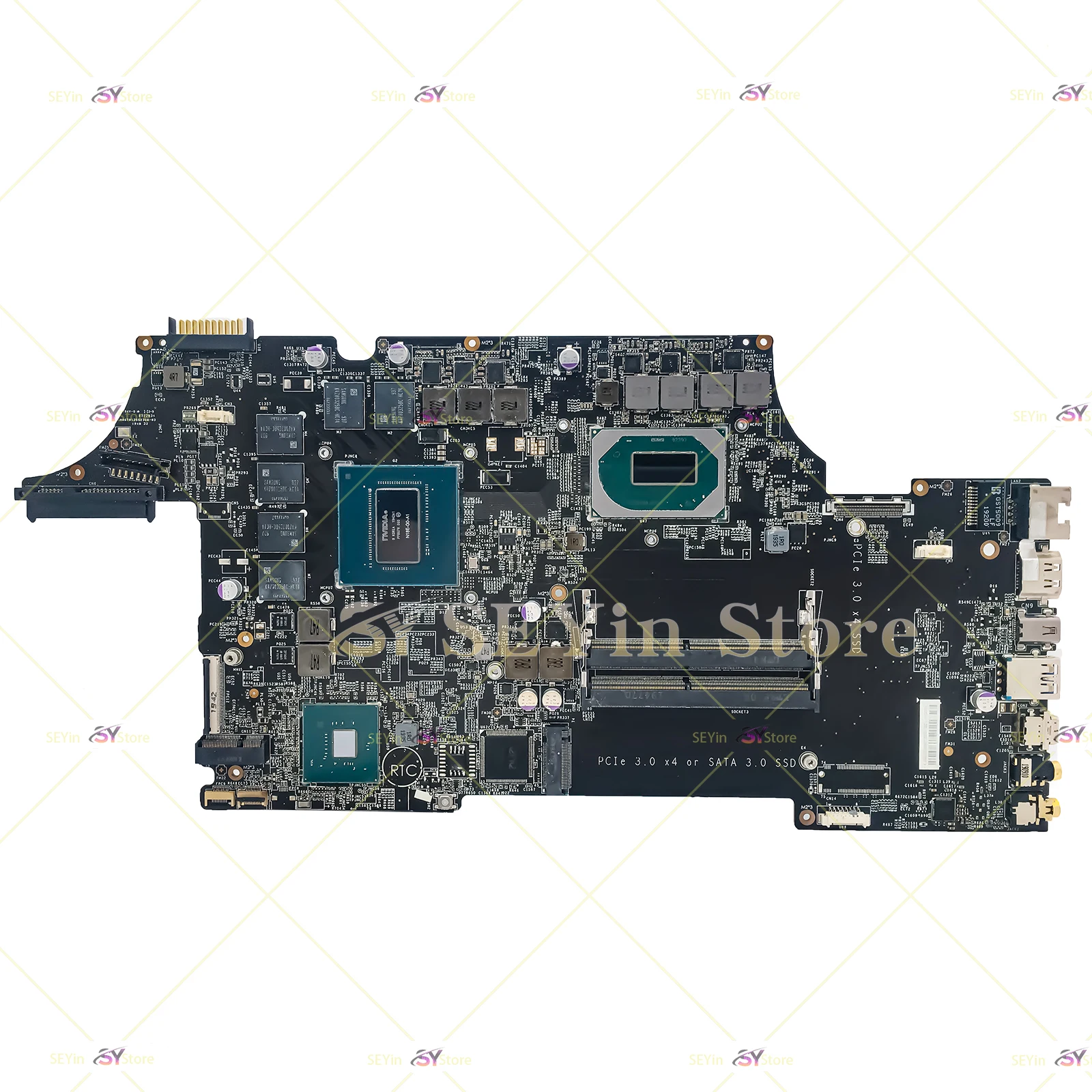 MS-16U51 Mainboard For MSI GL65  MS-16U5   Modern  Laptop Motherboard I5-9300H GTX1660TI 100% Working