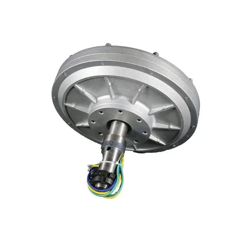 Green energy high efficiency permanent magnet generator PMG 500w/350rpm coreless axial flux PMG