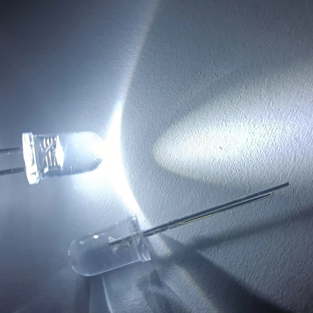 

200X F3 5mm 8mm 10mm circular white, red, green, blue, yellow, pink, water clear LED ultra bright light emitting diode bulb