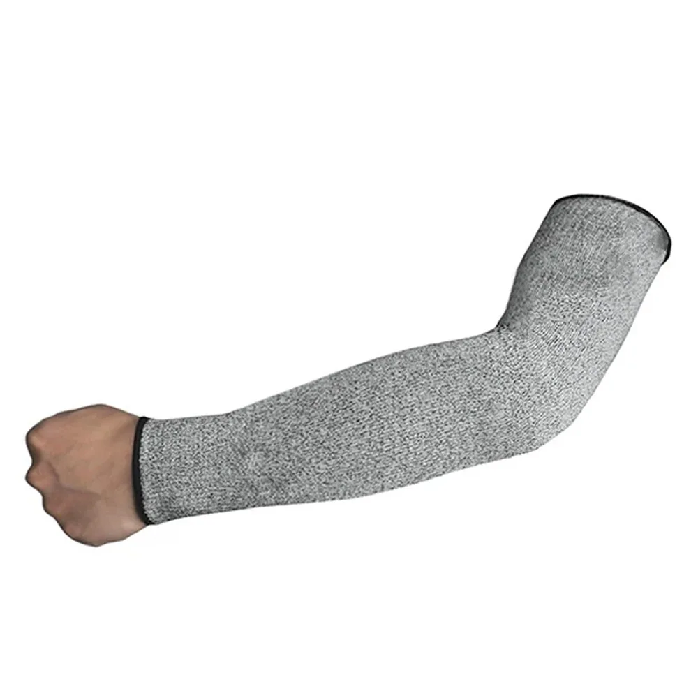 

Thumb Hole 5 HPPE Cut-resistant Arm Sleeve Bite Proof Cut Resistant Safety Protecter Arm Sleeve 15/20/25/30/35/40/45cm