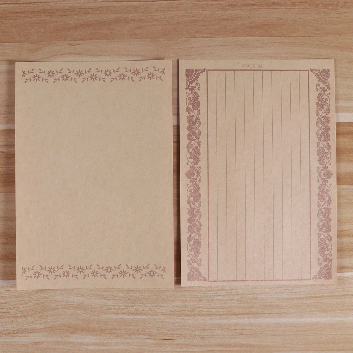 

8 Pcs Vintage Stationery Set Letter Writing Aesthetic Stationary Kit Decorative Note Paper Cute Journaling