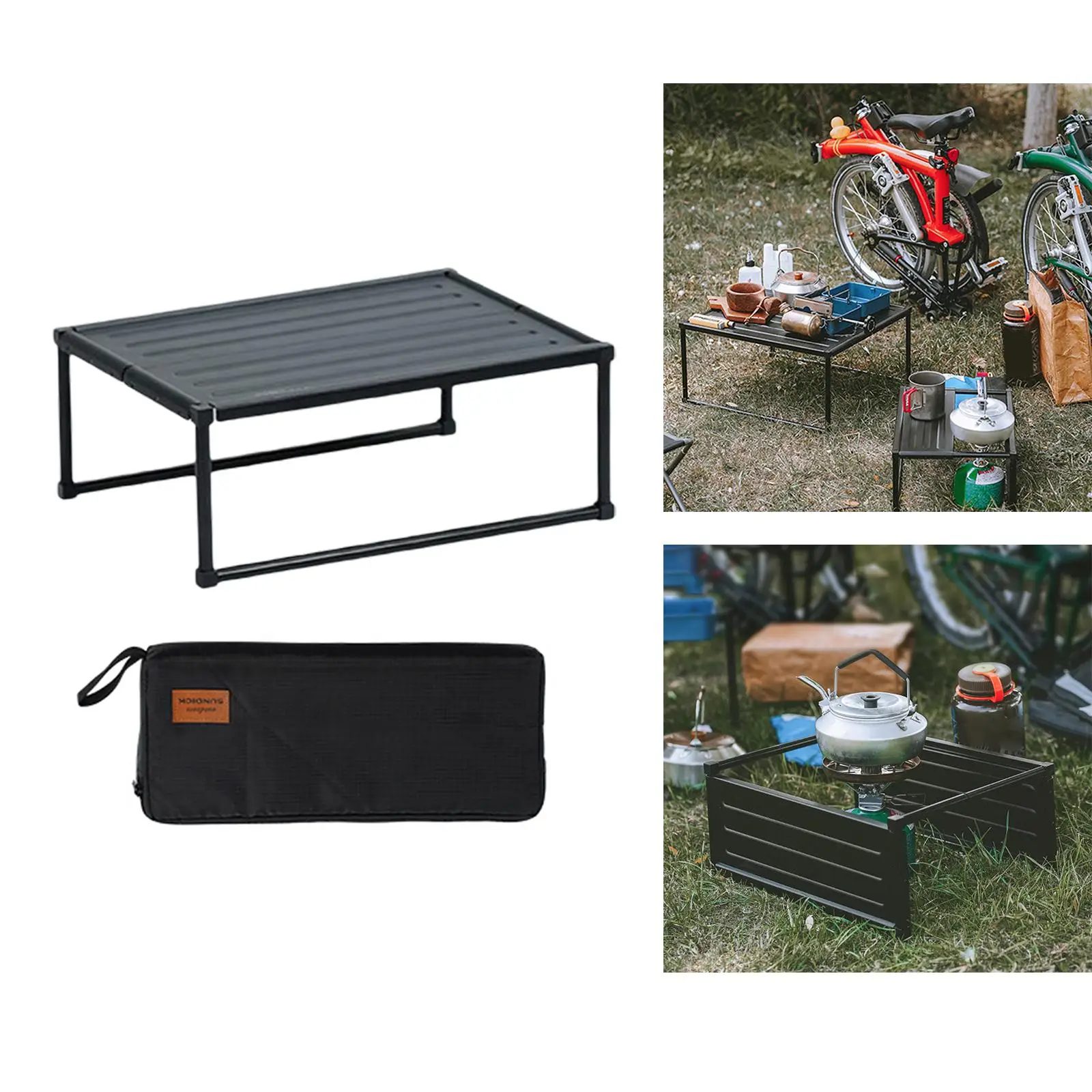 

Folding Table Travel Camping Table Outdoor Indoor Picnic BBQ Hiking Table for Patio, Garden, Backyard, Beach, BBQ