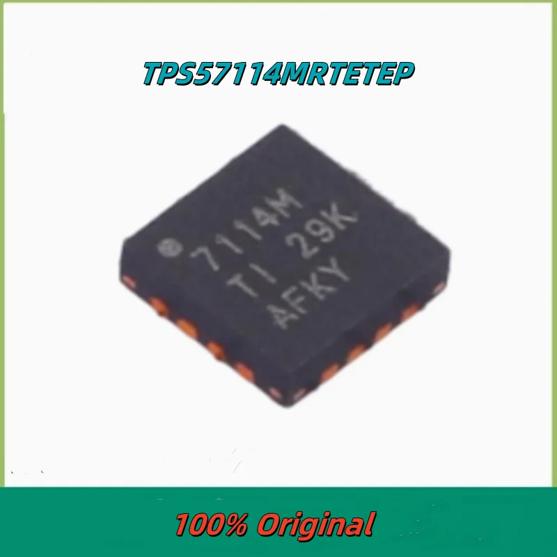 

2PCS 100% New TPS55340MRTETEP 5340M TPS57114MRTETEP 7114M QFN-16 Brand New Original Chips ic