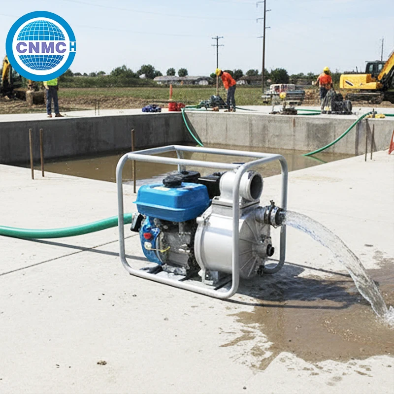 2 Inch CN-20 Water Pump Self Priming Water Transfer Pump 27m³/h Flow For Farm Irrigation Garden Watering Flood Drainage