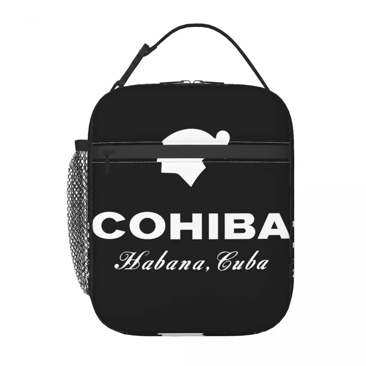 Cuban Cohiba Cigars Portable Lunch Box for Women Waterproof Cooler Thermal Food Insulated Lunch Bag Office Work