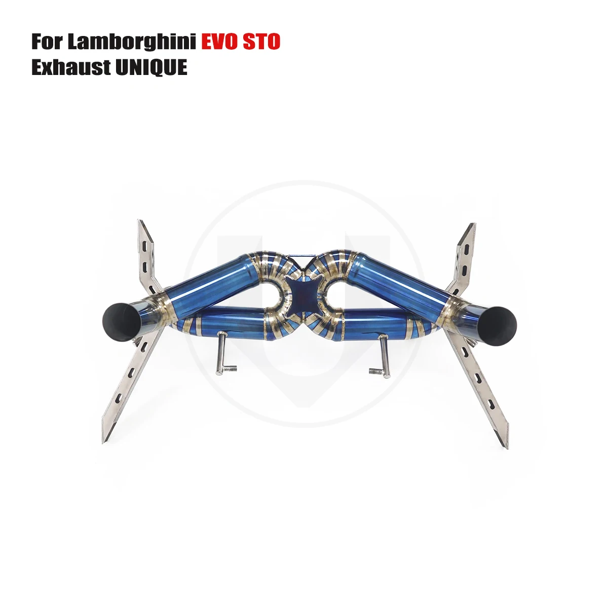 

UNIQUE Titanium Alloy Catback for 2018-2023 Lamborghini EVO STO V10 5.2L Valve Direct Muffler Sport Tube Exhaust System