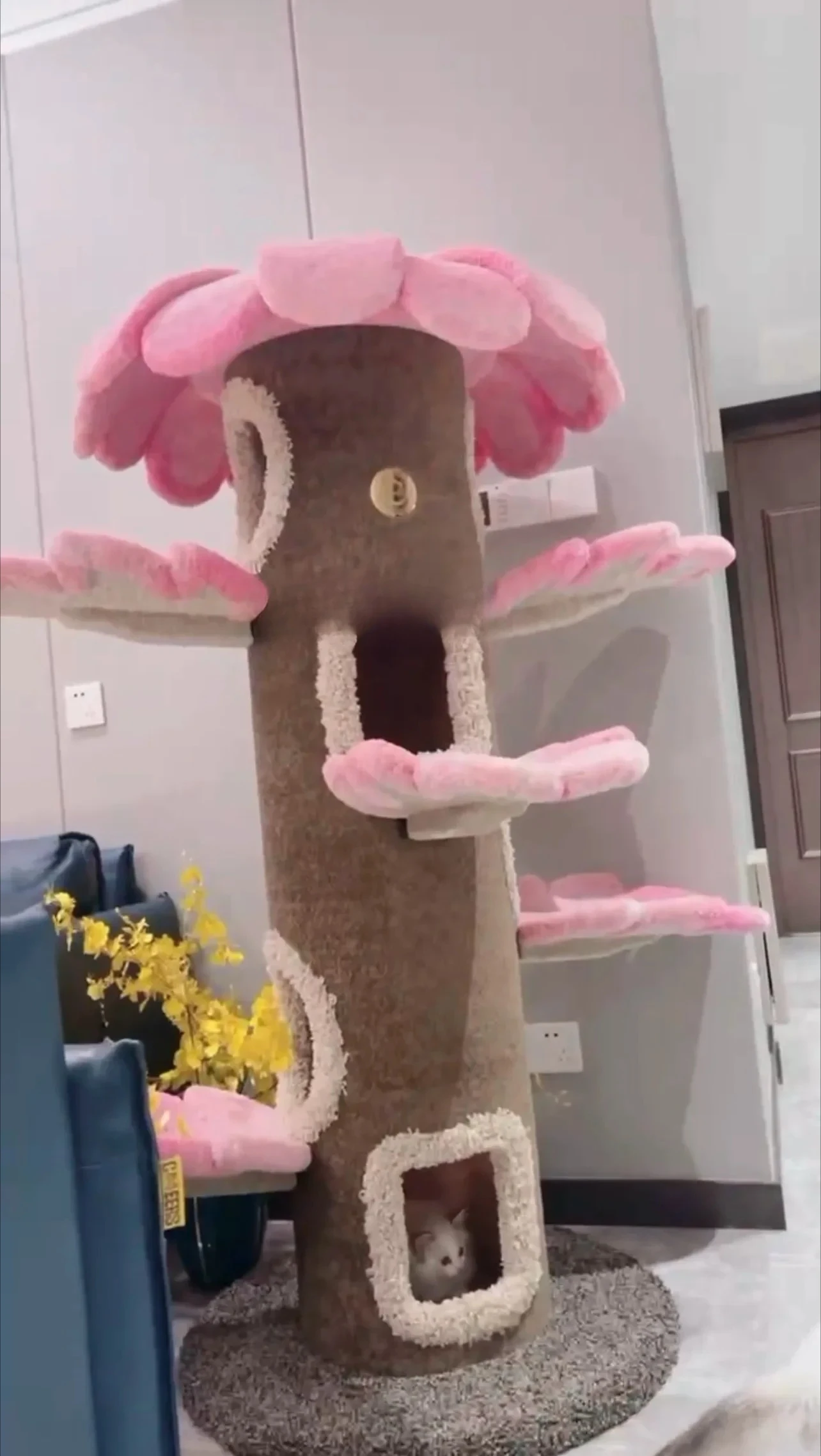 

Дерево Специальная настройка Рамка для лазанья для кошек Креативная настройка SUNFLOWER Cat Tree