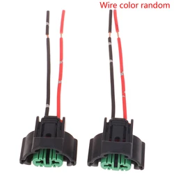 2Pcs H11 Female Connector Adapter Wiring Harness Socket Car Cable Plug Adapter for Foglight Head Light