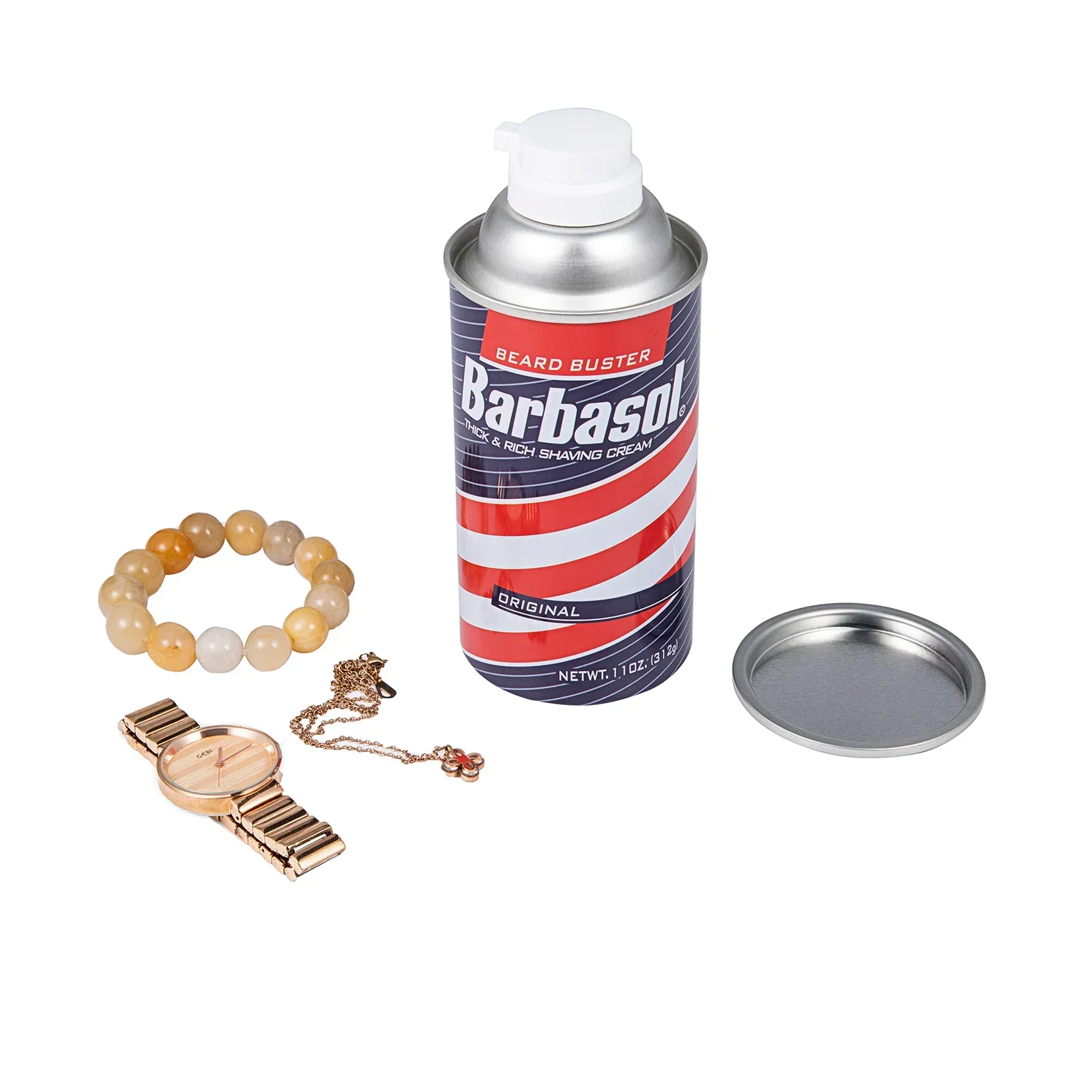 Hidden Safe Box Diversion Safe Shaving Cream Stash Hidden With A Food Grade Smell Proof Bag
