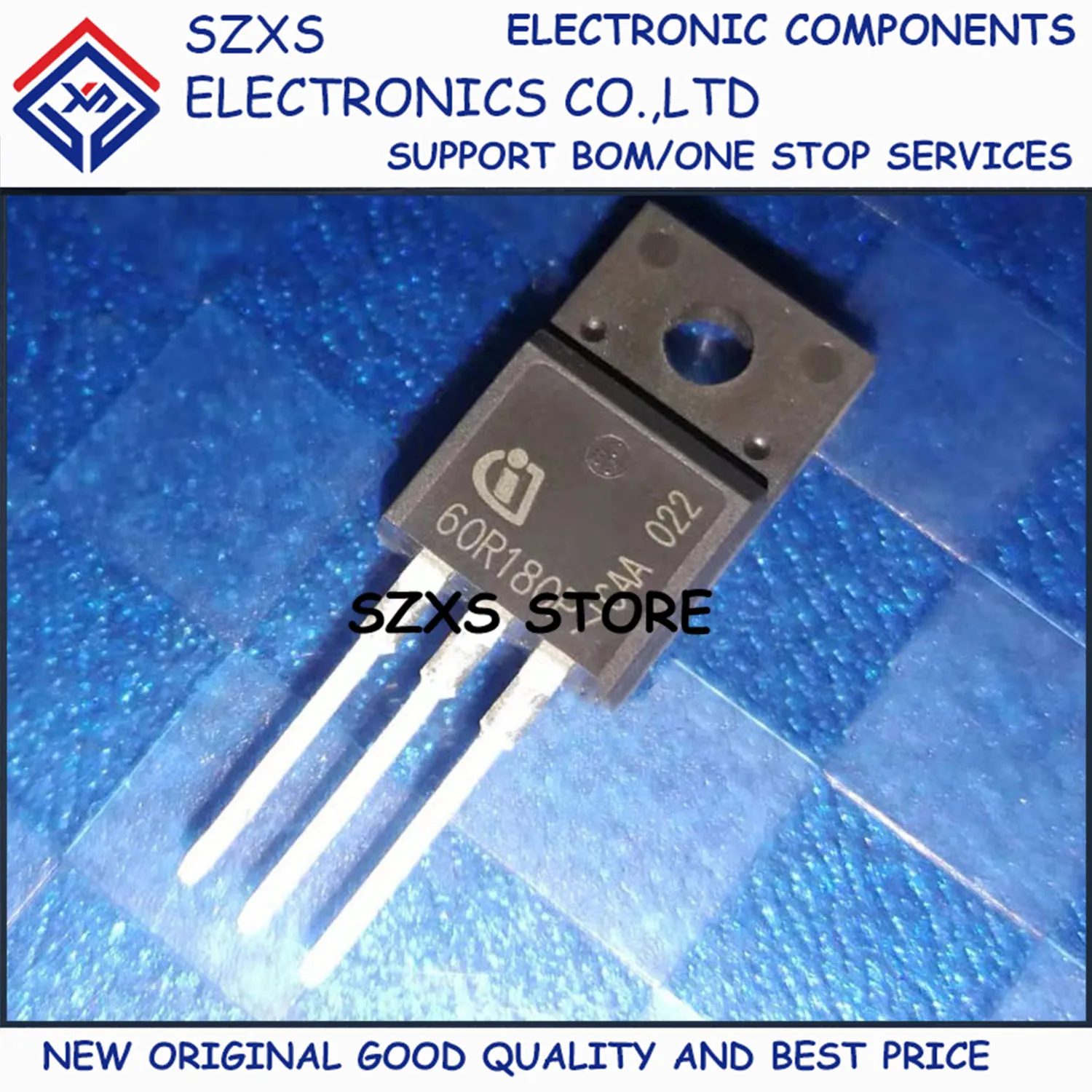 

New Original 10Pcs 60R180P7 IPA60R180P7 TO-220F 18A 650V MOSFET Field Effect Transistor In Stock Good Quality