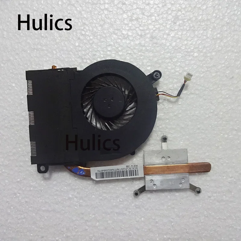 Hulics Used CPU Cooler Fan Heatsink Radiator For Acer E1-431 E1-451 E1-451G E1-471 DFS531105MC0T FBAH MF75090V1-C130-G9A