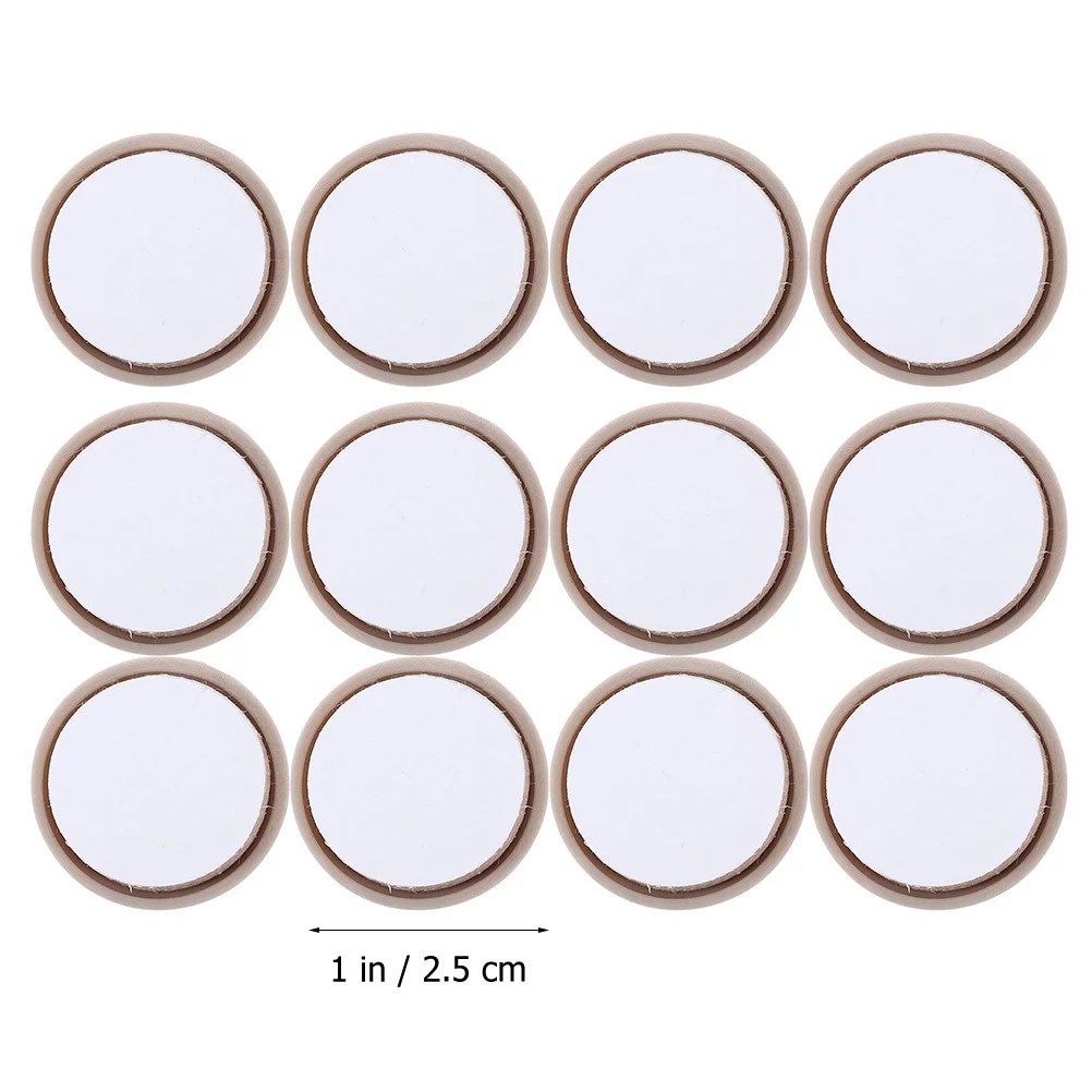 15 Pcs Table and Chair Mute Floor Mat Clear Carpet Protector Chairs Mats Couch Foot Pads Leg Legs