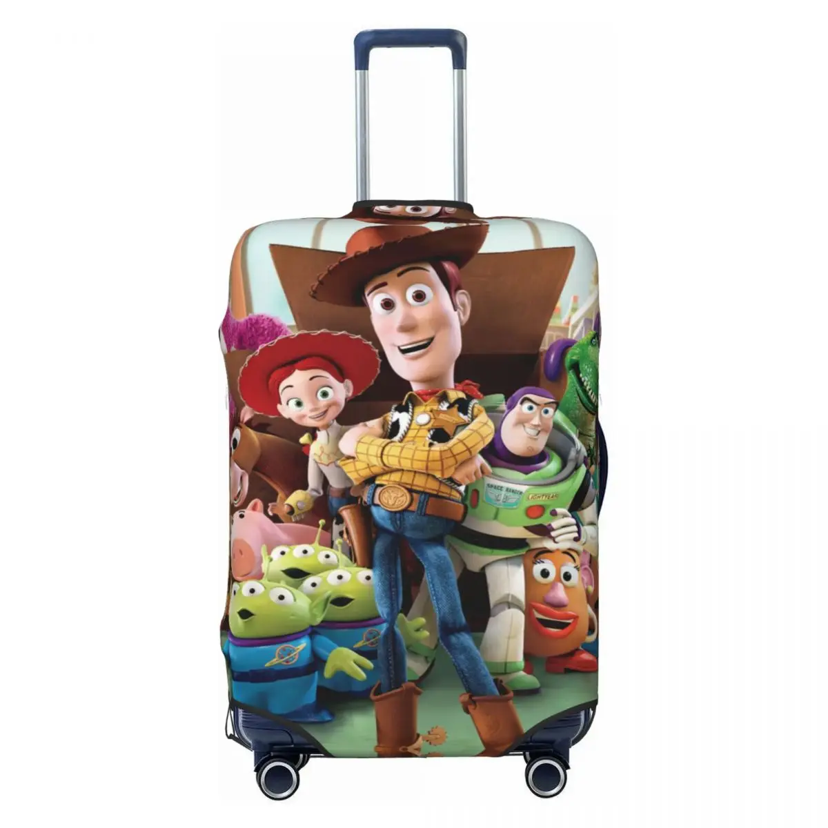 Custom Cartoon Toy Story Luggage Cover Protector Fashion Travel Suitcase Protective Cover for 18-32 Inch