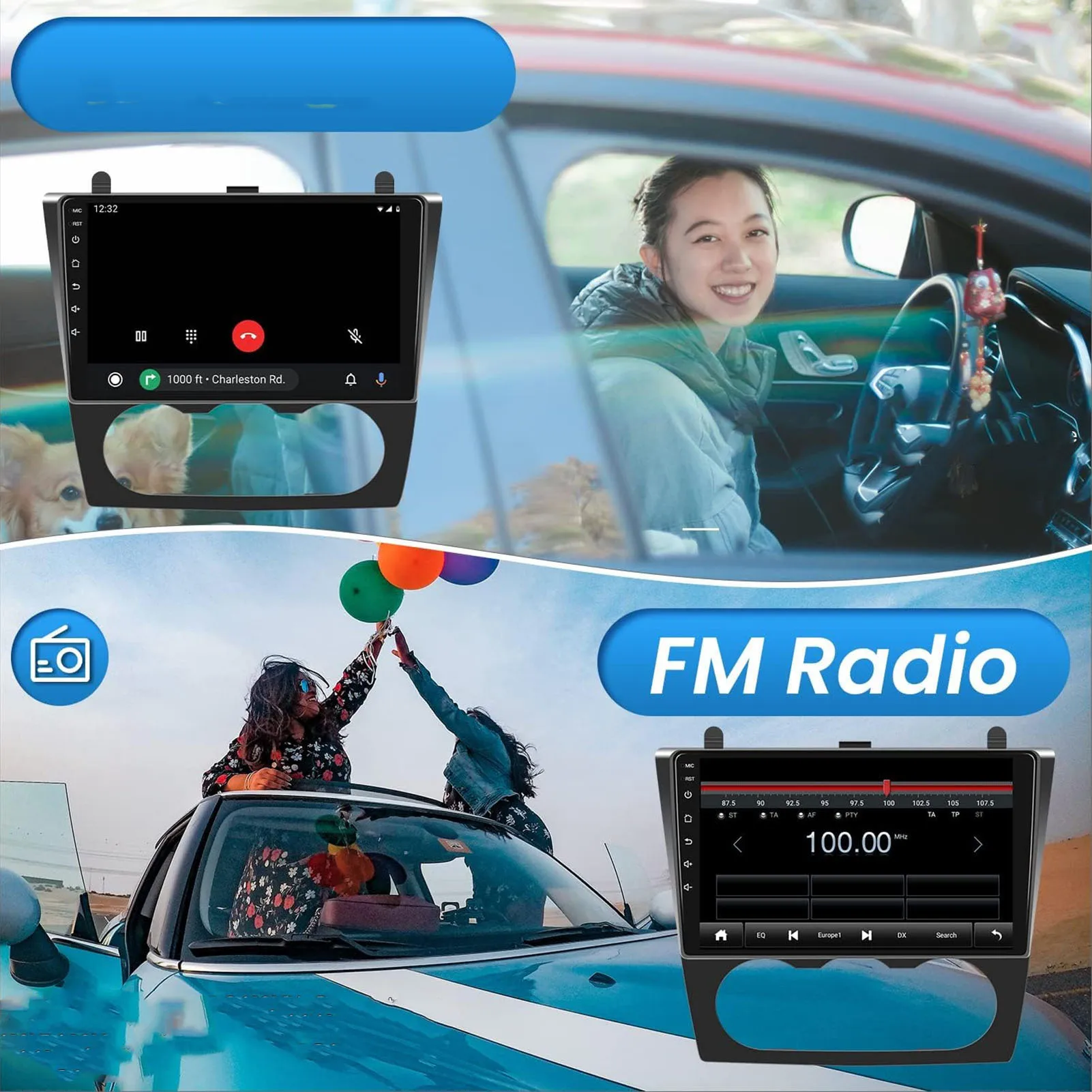 راديو السيارة 9in IPS شاشة تعمل باللمس التحكم الصوتي ستيريو السيارة مع كاميرا خلفية هيئة التصنيع العسكري ل Teana Altima 2008 2009 2010 2011 2012 #2