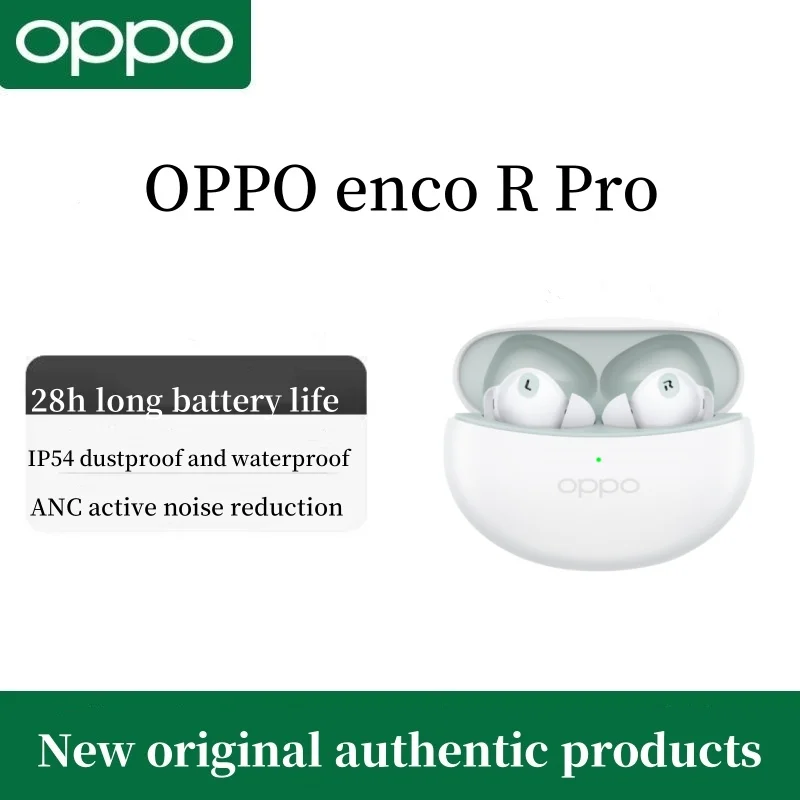 OPPO Enco R Pro true wireless Bluetooth headset Reno9 active noise reduction in-ear headphones low delay genuine.