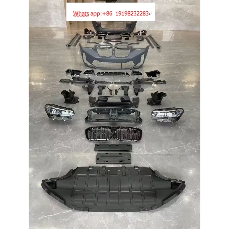 Discount Price Bodykit for X3 Facelift G01 2018-2021 Upgrade to F97 X3M 2023 LCI Style Headlight Plug and Play 100%