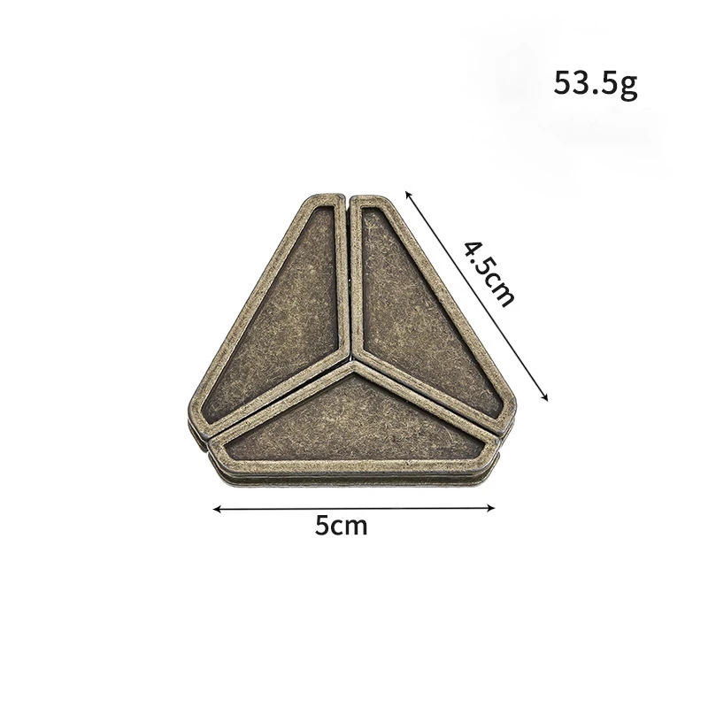 Lock Puzzles Classic IQ Metal Brain teaser Magic Baffling Puzzles Game Toys For Children Adults Funny Gifts Metal Puzzle