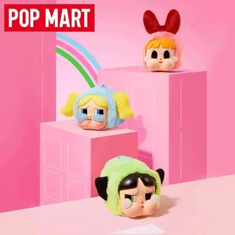 

POP MART Crybaby X Powerpuff Girls Series Blind Box Mystery Figure Action Model Toy Surprise Gift for Birthday