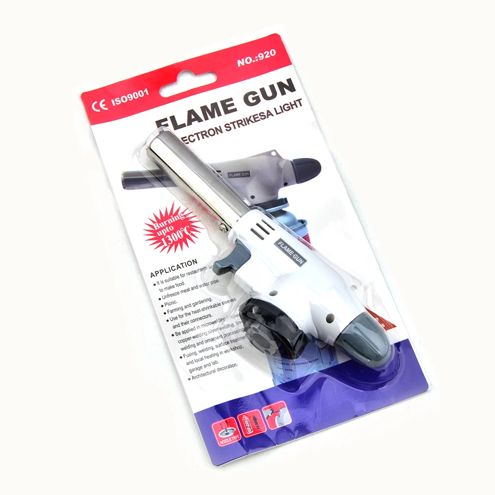 الشعلة الطبخ الإشعال التلقائي غاز البوتان لحام الموقد التدفئة لحام موقد غاز لهب الغاز الشعلة ضربة للشواء المنزل الطبخ #6