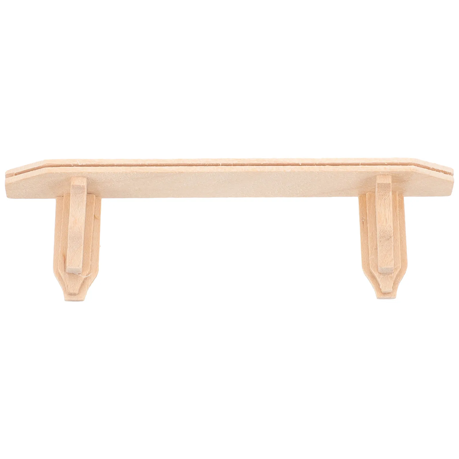 

Миниатюрная настенная полка из дерева, декоративная мини-мебель, подставка для дома, миниатюрные товары для дома