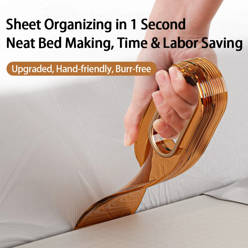 Folhas portáteis mudando ferramenta de plástico colchão levantador casa folha tucker ferramenta mudar a cama durável movendo a ferramenta ajuda yfj011