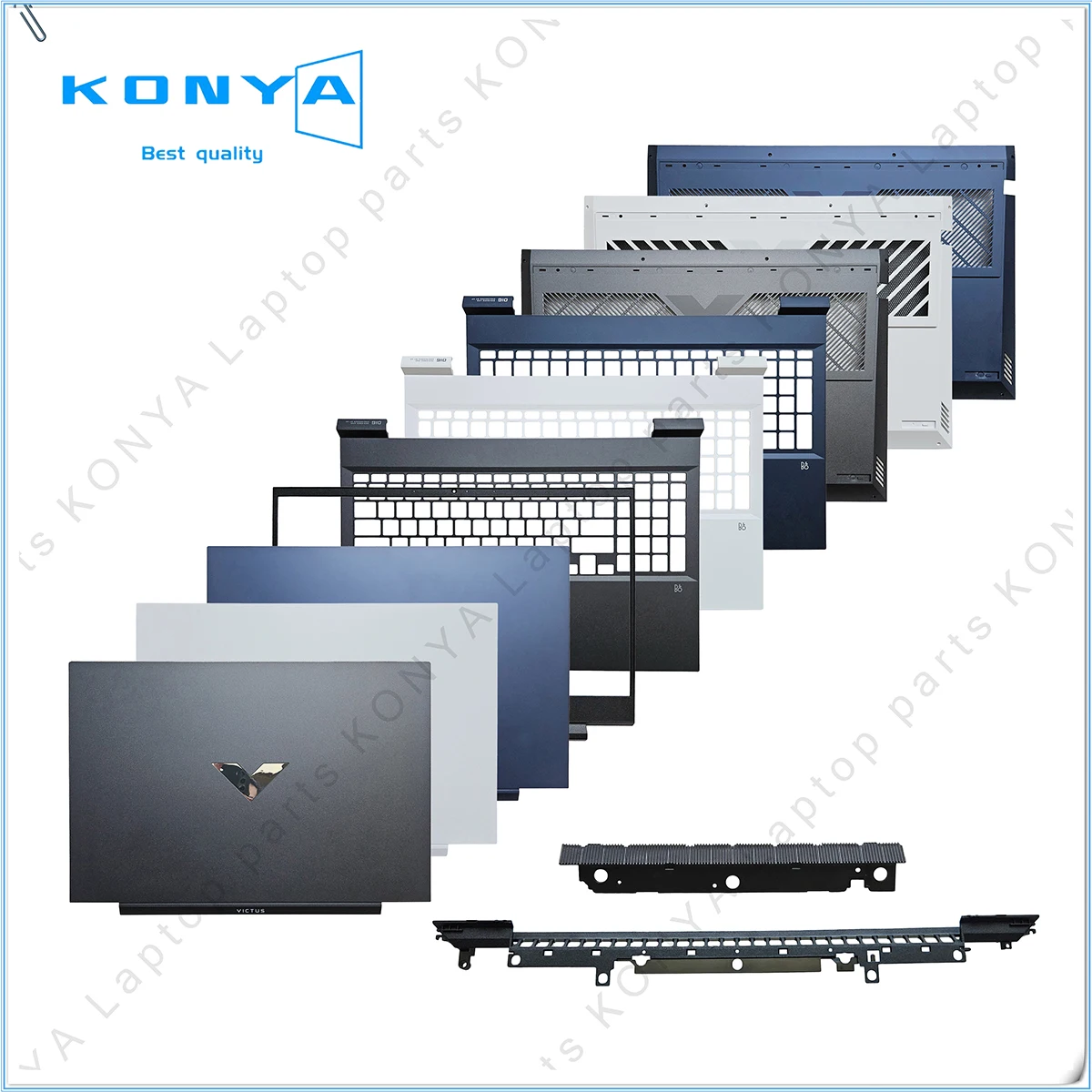 

New Original For HP Victus 7 8 16-D 16-E TPN-Q263 Q264 Series Laptop LCD Back Cover/ Front Bezel/Palmrest/Bottom Case/Parts