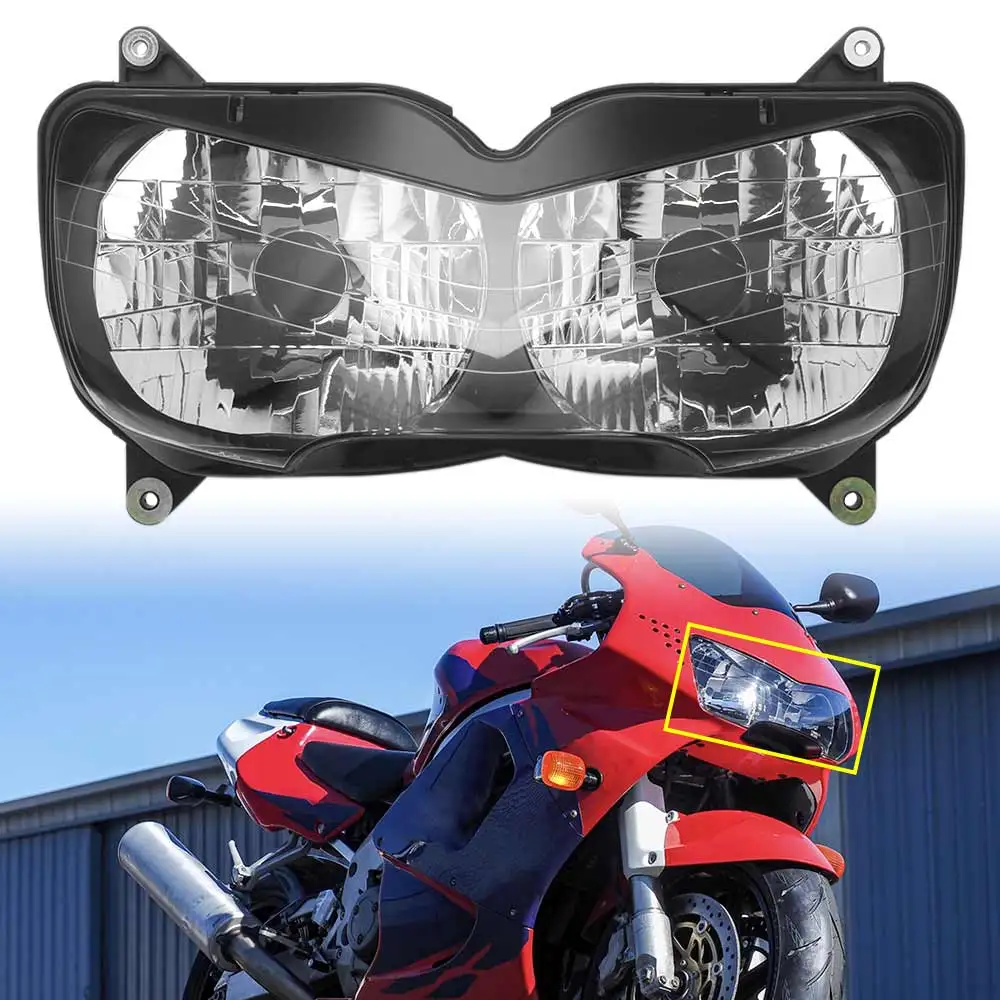 

Motorcycle ABS Front Headlight Lamp Assembly Housing For Honda CBR900RR CBR919RR 1998-1999 Accessories Black Head Light Shell