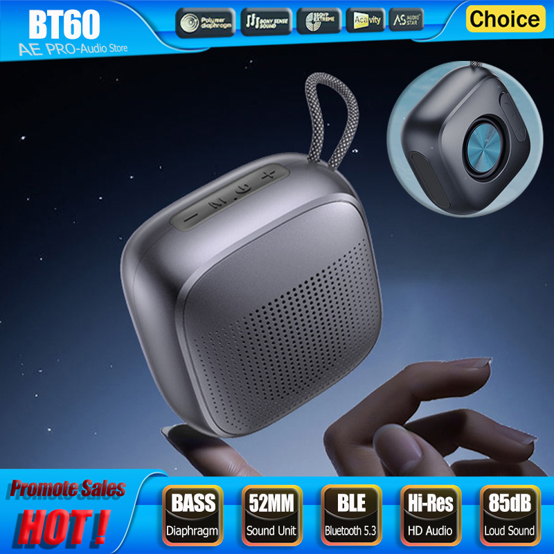  Mini Portable Wireless Speaker High Volume Bluetooth Bass Boost Speaker Waterproof HD Sound Long Play Time Outdoor Speaker 