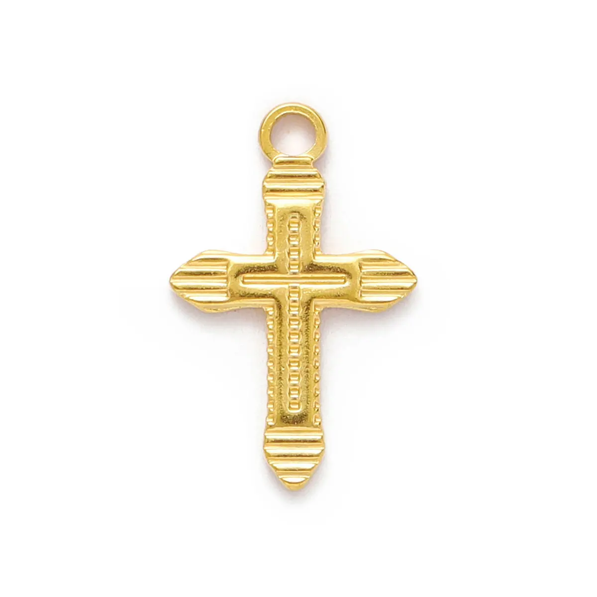 5pcs/Lot Stainless Steel Heart Key Sun Star DIY Earring Charms Cross Flower Necklace Pendant Women Life Tree Jewelry Wholesale