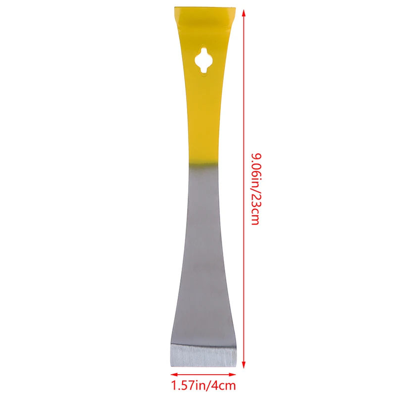 1Pc Apiculture Multi-function Scraper J Shape Bee Hive Tools Handle Cut Honey Knife Hive Scraper Cleaning Beehives Equipment