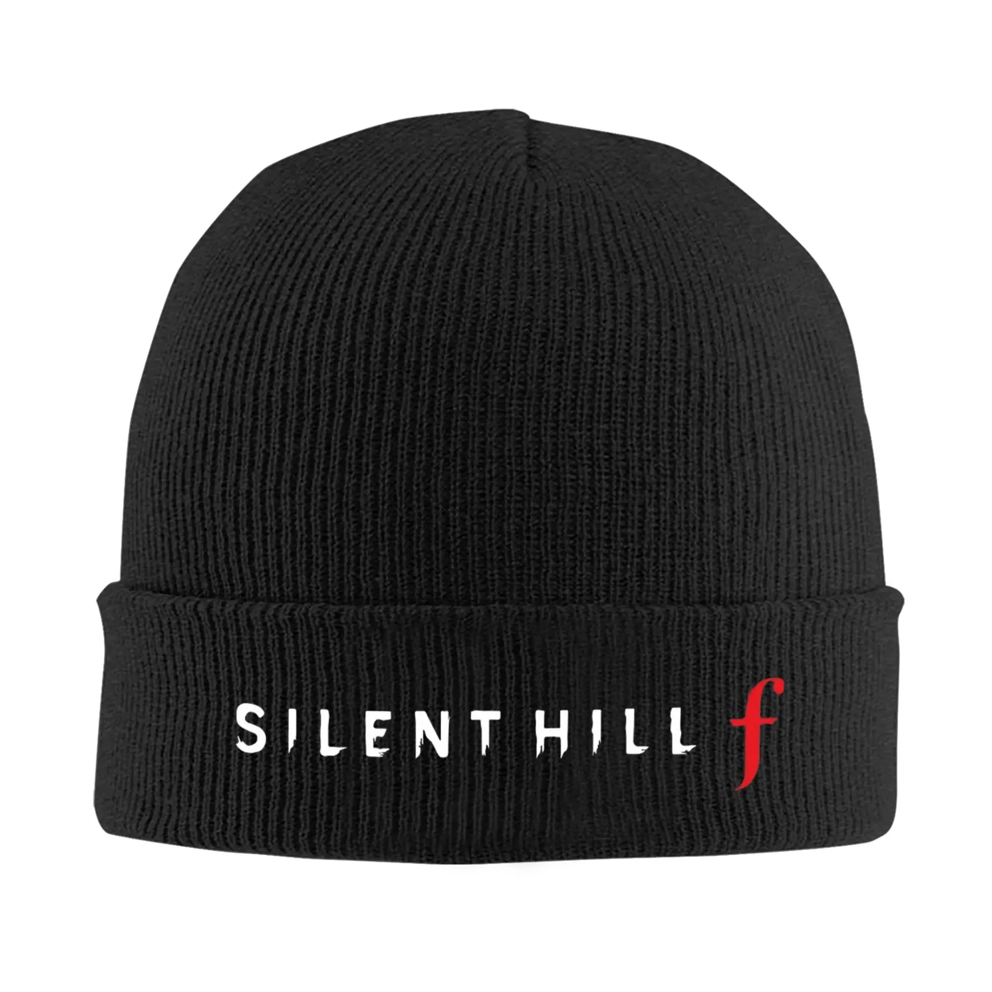 

Шляпа с логотипом Silent Hill F, осенне-зимняя шапка-бини, уличные шапки, женские и мужские акриловые тюбетейки