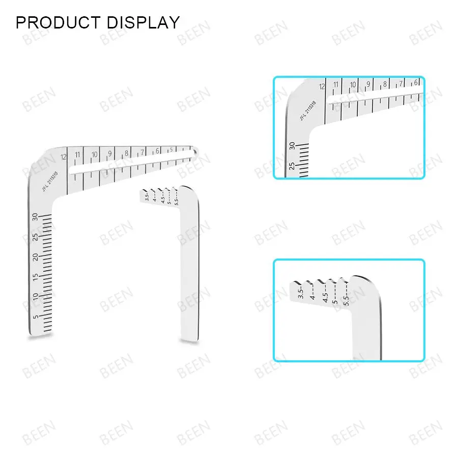 Dental Implant Surgical Drill Guide Locator Instruments Set Tooth Measuring Ruler Calipers Bone Ridge stainless steel Locator