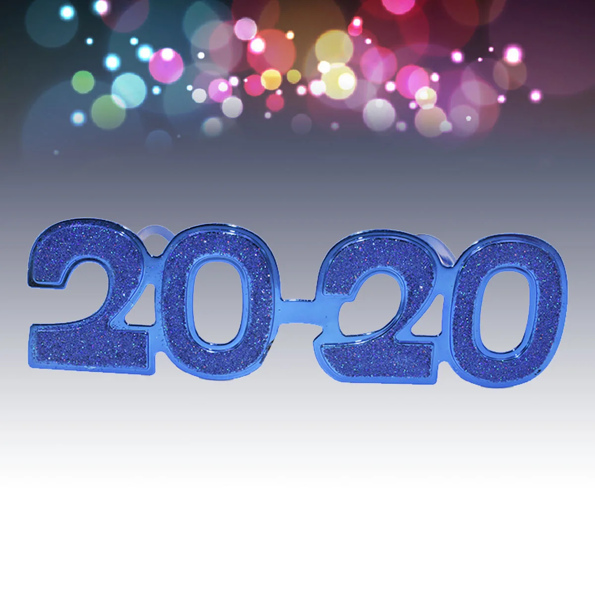 

1 pc 2020 Funny Eyeglasses Party Glasses Frames Sunglasses Decorative Photo Prop for New Year Costume Stage Party Decoration