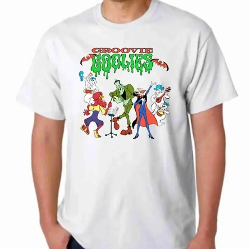 Groovie Goolies T Shirt Hanna Barbera Tee Cartoon Groovy Frankenstein Drack