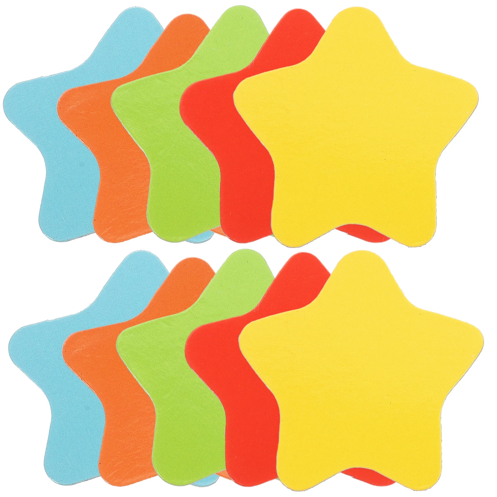 

100Pcs Ornamental Magnetic Stickers Star Design Fashion Decor for Fridge Washing Machine Ac Star-Shaped Fridge Magnets