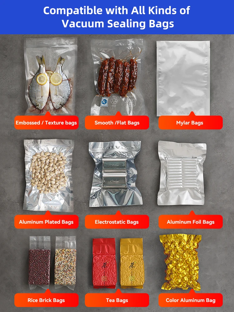 Mylar-ビニール包装機,自動手動モード,食品用ビニール包装機