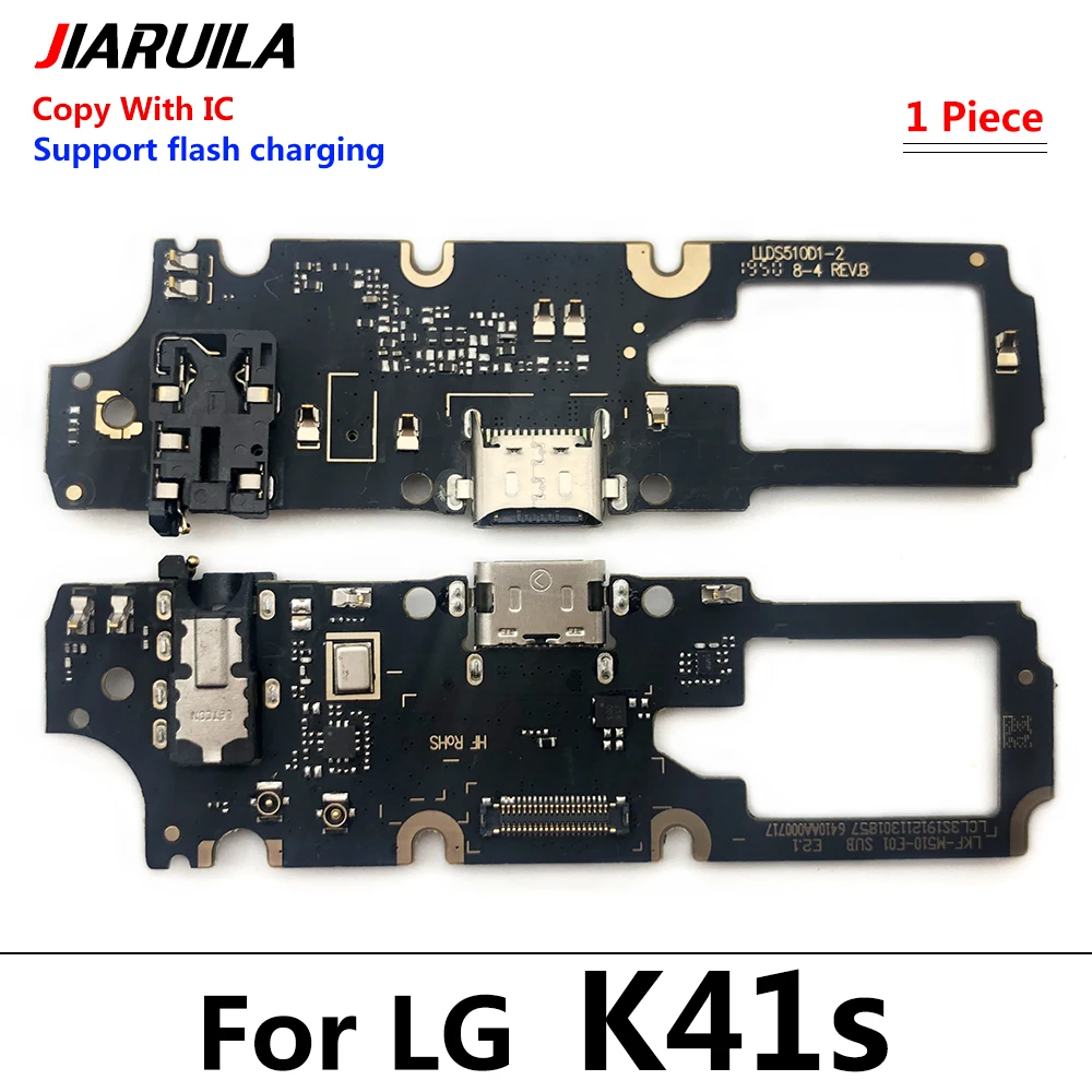 16Pcs USB Charger Port Connector Charging Board Flex Cable For LG K8 Plus K22 K41s K42 K52 K62 K50s K51 K51s K61