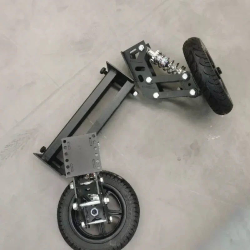 Electric Scooter Anti-Fall Training Wheels Kit, Shock Absorption Auxiliary Stabilizer Wheels for E-Bike