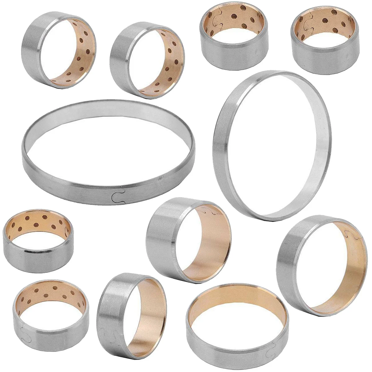 A04E-For NEW 6HP19 6HP21 6SPD Auto Gearbox Bushing O Ring Sealing 12PCS For ZF6HP19 ZF6HP21 X3 X5 Z4