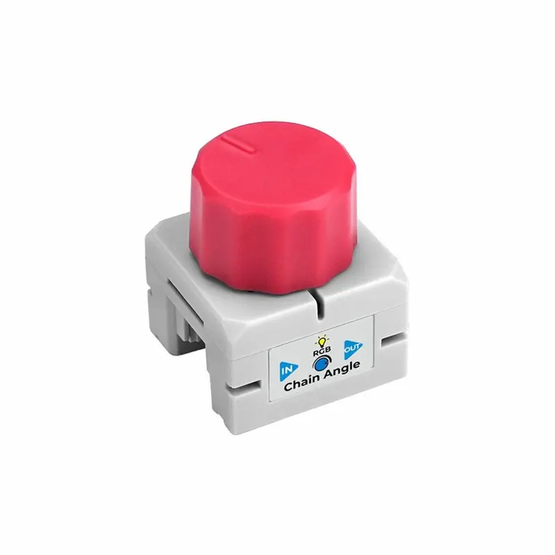 

Угол цепи, ручка полипотенциометра, модуль входного угля, расширяемый интерактивный модуль для M5stack Chain Series Expand-Y41A